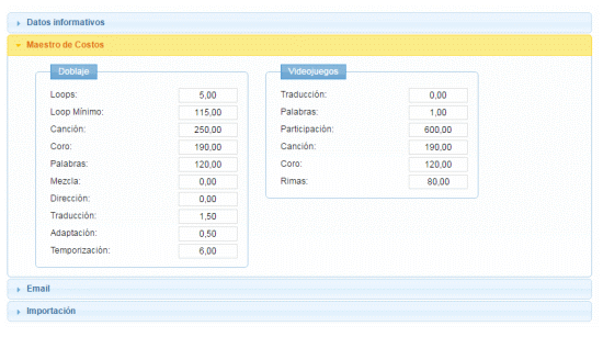 configuracion