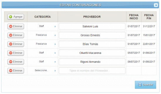 contrataciones